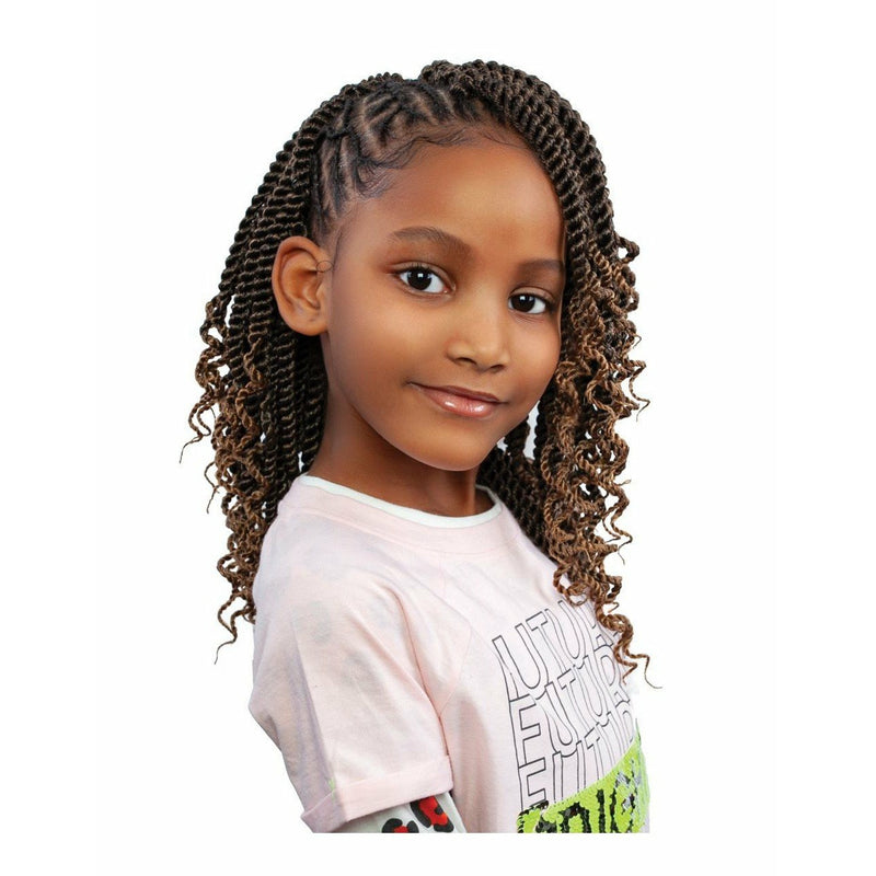 Afri Naptural Kids Rock Pre-Stretched Braid - Kids Jolly Twist 10"