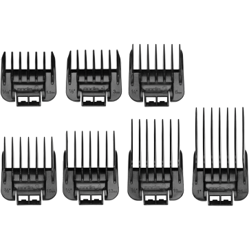 Andis Clipper Detachable Auxilliary Combs (Set of 7)