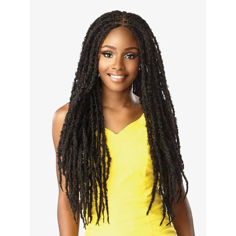 HD Lace Front Wig Cloud 9 What Lace Swiss Lace 4X4 Lace Parting - Butterfly Locs 30