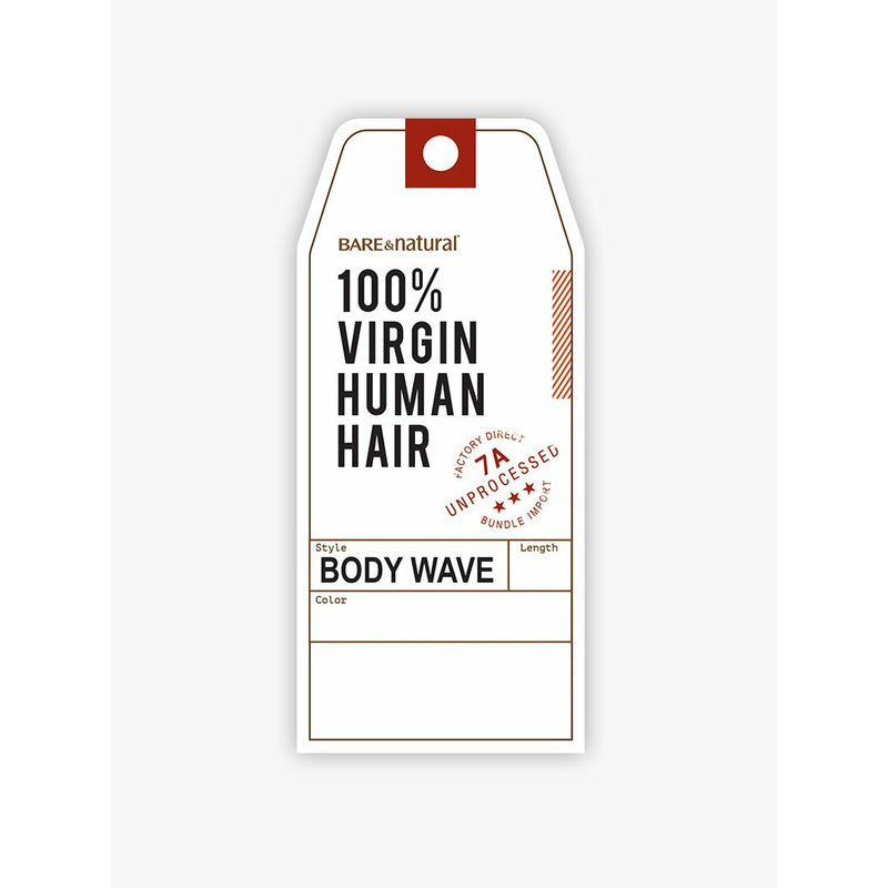 Sensationnel 7A Unprocessed 100% Virgin Human Hair Body Wave