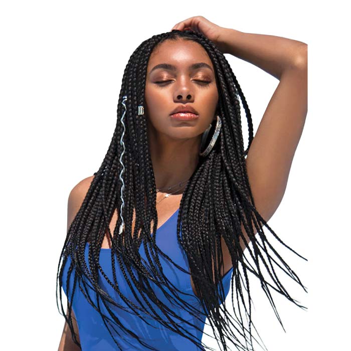 Sensationnel 3X Water Wave RUWA Pre-Stretched Braid 24" (Qty. 50)