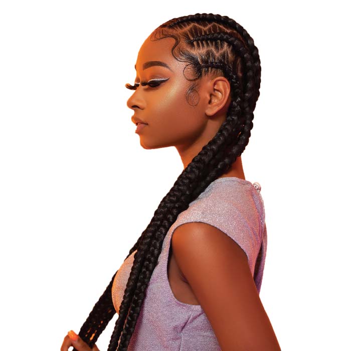 African Collection 2X X-Pression Pre-Stretched Braid 48" (Qty. 70)