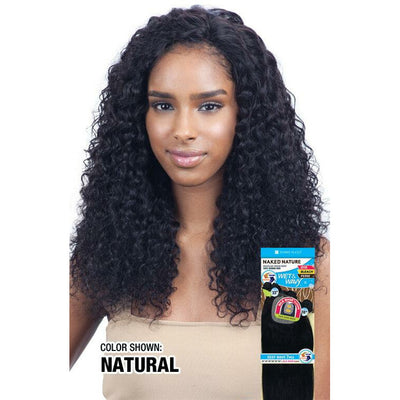 Shake-N-Go Naked Nature Brazilian Virgin Remy Deep Wave 7 Pcs Bundle 100% Human Hair