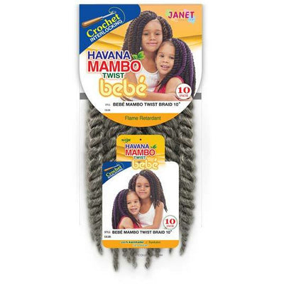 Janet Collection Bebe Havana Mambo Twist Crochet Braid 10"