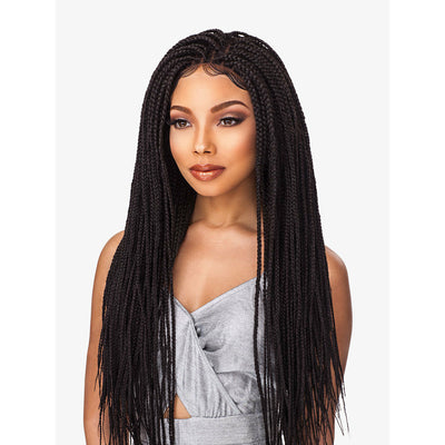 Cloud 9 Multi Parting Swiss Lace Wig - 4X4 Lace Parting - Box Braid Small
