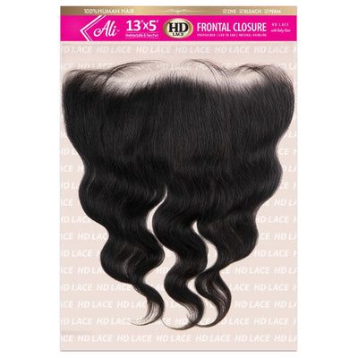 100% Unprocessed Virgin Human Hair HD Lace - Body Wave 13"X5" Frontal Closure