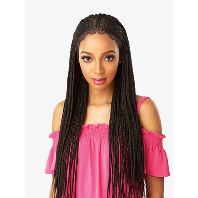 HD Lace Front Wig Cloud 9 What Lace Swiss Lace 13X5 Lace Parting - Fulani Cornrow