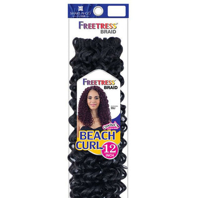 Shake-N-Go Freetress Beach Curl Crochet Braiding Hair