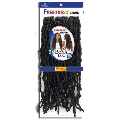 Shake-N-Go Freetress 3X Bona Loc Crochet Braiding Hair 18"