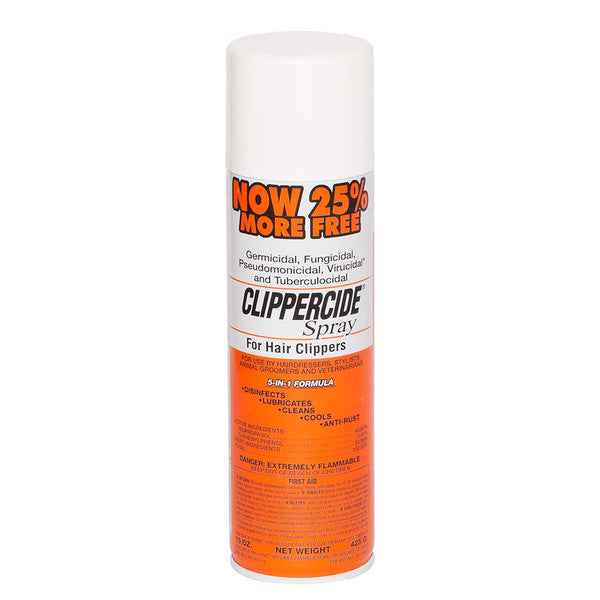 Clippercide 5-In-1 Disinfectant Spray For Hair Clippers, 15 OZ