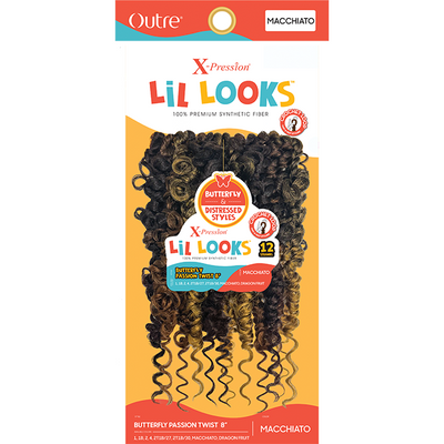 Outre 3X X-Pression Lil Looks Pre-Stretched Braid 8"