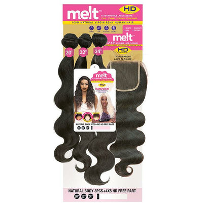 Janet Collection Melt 100% Natural Virgin Remy Human Hair