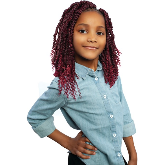 Mane Concept Afri Naptural 3X Pre-Stretched Kids Nomadik Twist Braid 10"