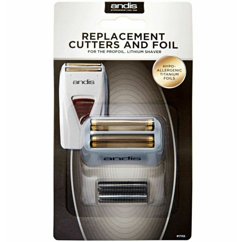 Andis Professional Replacement Cutters and Foil for the ProFoil Lithium Shaver
