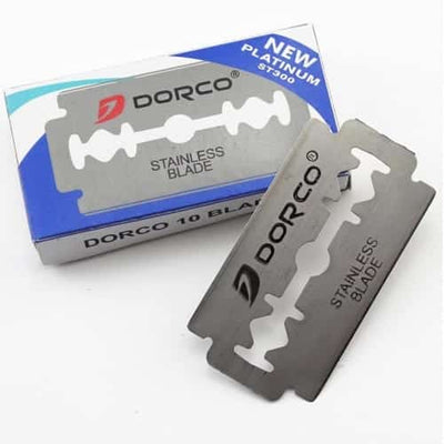 Dorco New Platinum ST300 Stainless Blades - 10 Packets Of 10 Blades