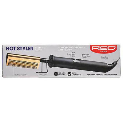 Red by Kiss Hot Styler Pressing Comb HC0150