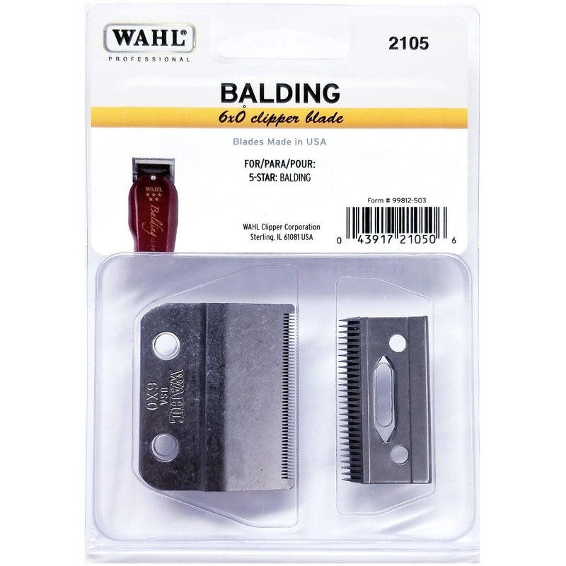 Wahl Balding 6X0 Clipper Blade 2105, For 5-Star Balding Clipper