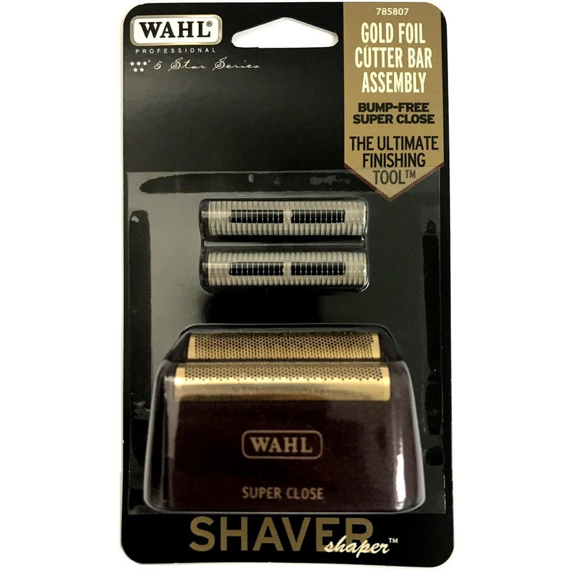 Wahl Professional 5 Stars Gold Foil Shaver + Cutter Bar Replacement