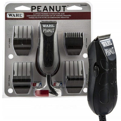 Wahl Professional Peanut Corded Clipper/Trimmer - Black