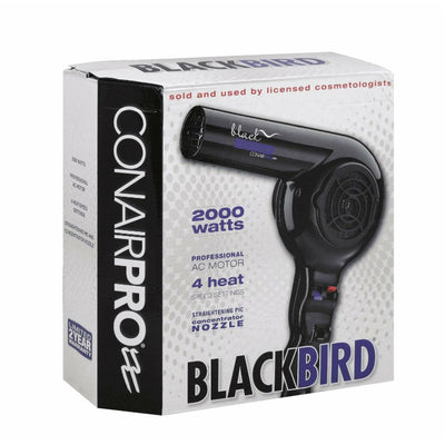 Conair Pro Blackbird 2000 Watts Hair Dryer